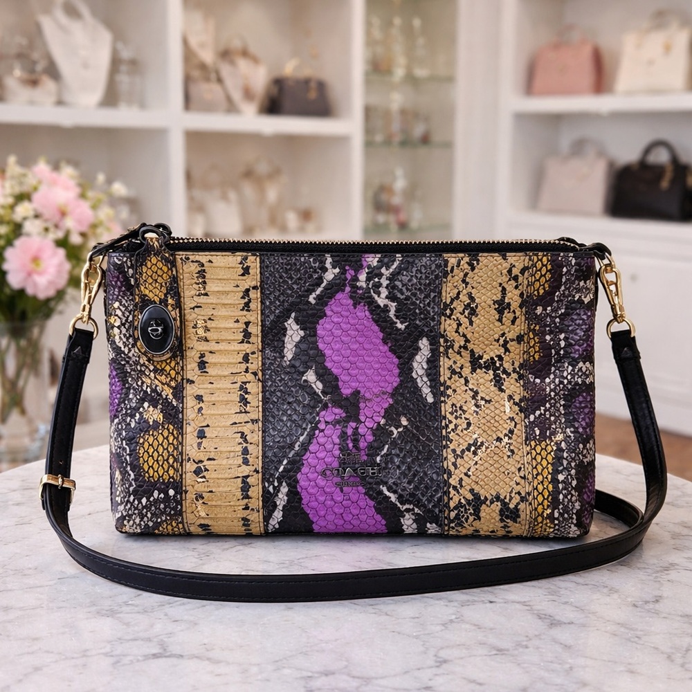 COACH F37172 Crosby Crossbody and Zip Around Wallet Set - Picture 1 of 16